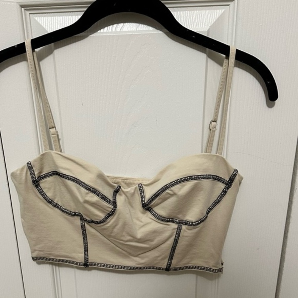 Princess Polly Cami‎ Bra Top in Tan Size 8 EUC